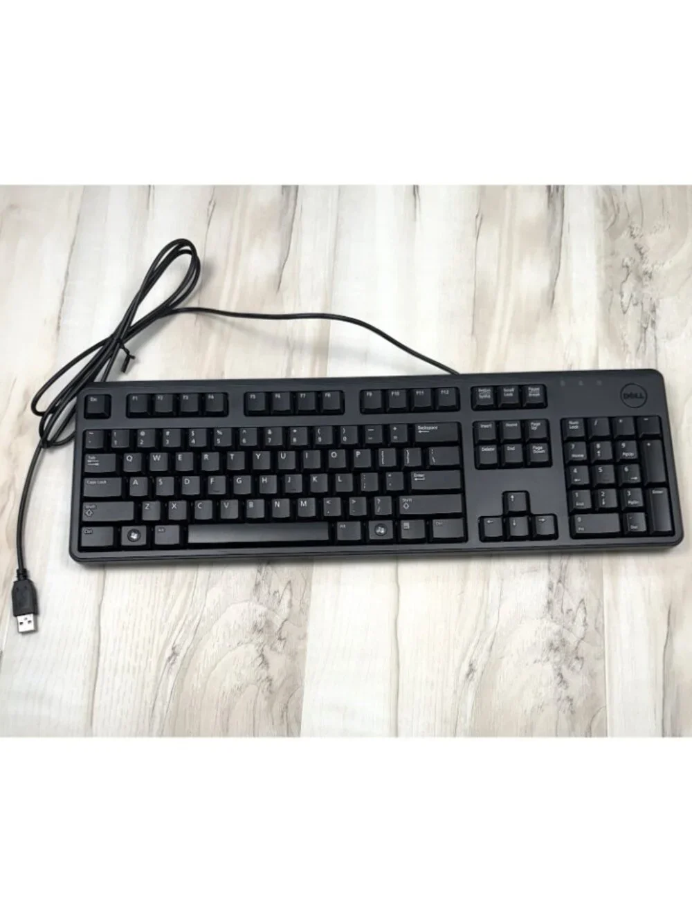 Genuine OEM Dell KEYBOARD KB212-B USB Wired Black QWERTY Quiet 03HWF0 NIB NEW